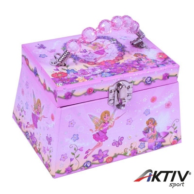 Ékszerdoboz, tündéres 12,5x16,8x10,8 cm