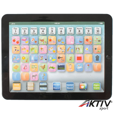 Játék táblagép 20x12 cm