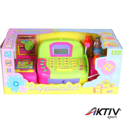 Elemes pénztárgép - zöld