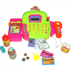 Elemes pénztárgép - zöld