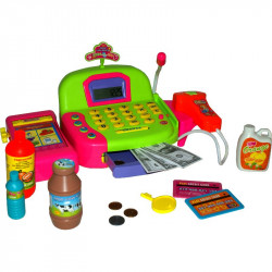 Elemes pénztárgép - zöld