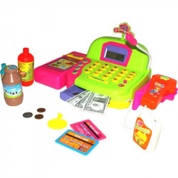 Elemes pénztárgép - zöld