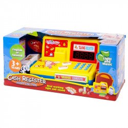 Pénztárgép kiegészítőkkel sárga Pénztárgépek 4M