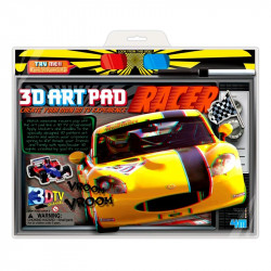 3D kép készítő - Versenyautók Játék 4M