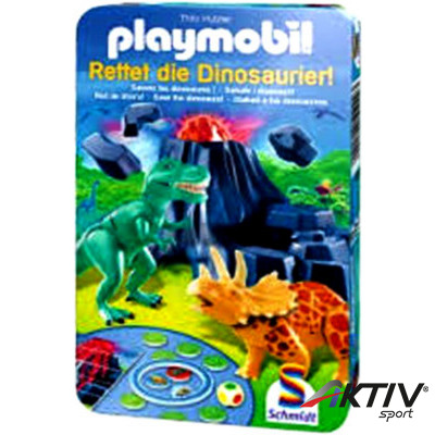 Társasjáték fémdobozban - Mentsd meg a dínókat