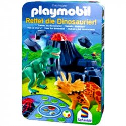 Társasjáték fémdobozban - Mentsd meg a dínókat Szórakoztató játékok