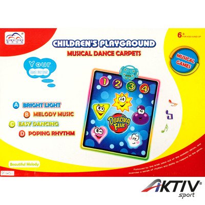 Tánc szőnyeg kék 75,5x62,5 cm