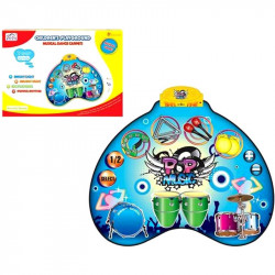 Tánc szőnyeg hangszerek 70x66 cm Zenélő játékok