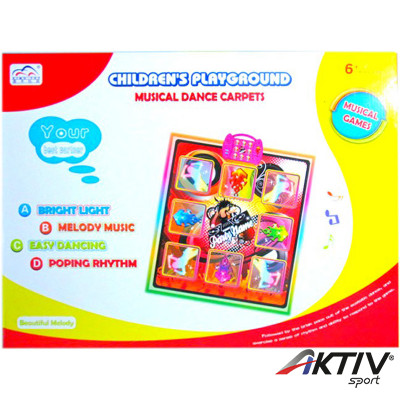 Tánc szőnyeg party 88x80 cm