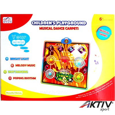 Tánc szőnyeg Hip-hop 78,5x81,5 cm