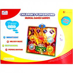 Tánc szőnyeg Hip-hop 78,5x81,5 cm Zenélő játékok