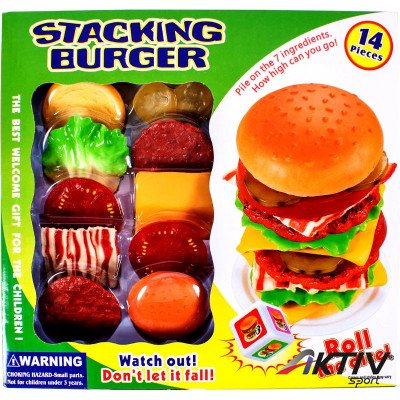 Társasjáték - Hamburger torony