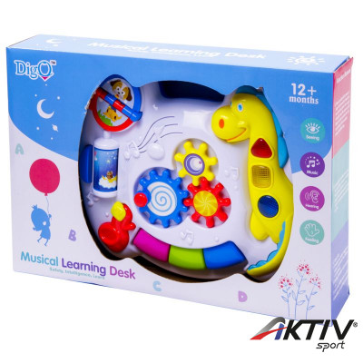 Dínós bébi készségfejlesztő asztal