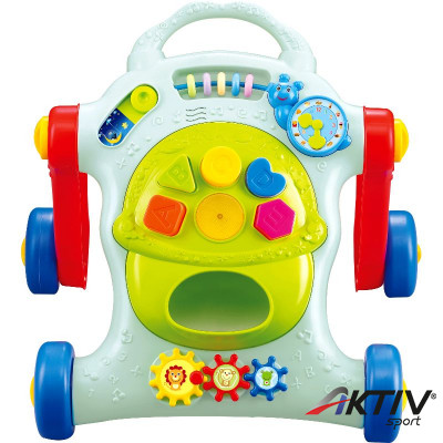 Zenélő bébi járássegítő