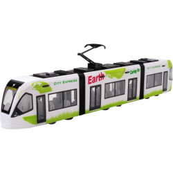 Villamos zöld Fém autók 4M