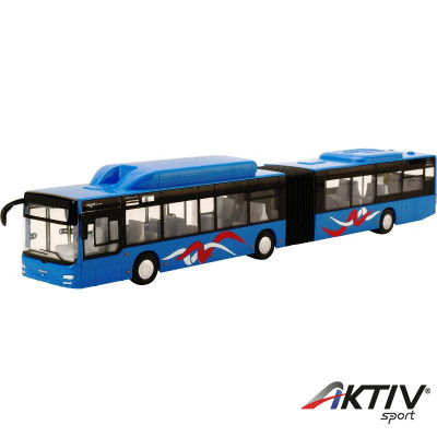 Busz 1:43 MAN kék