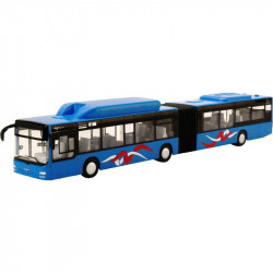 Busz 1:43 MAN kék Fém autók 4M