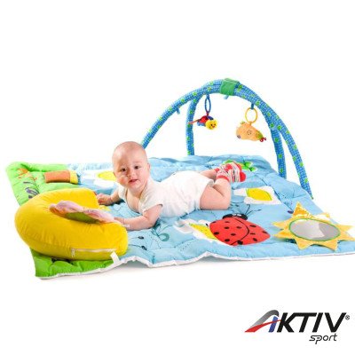 Vidám óriás kert bébi játszószőnyeg