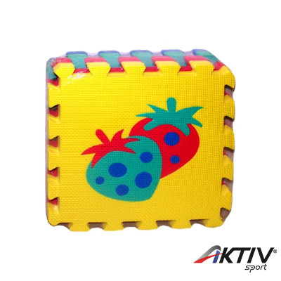 8 db-os zöldség,gyümölcs puzzle