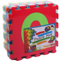 Habszivacs 9 darabos szőnyeg puzzle számokkal Játék