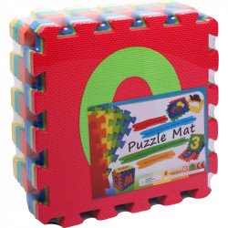 Habszivacs 9 darabos szőnyeg puzzle számokkal Játék