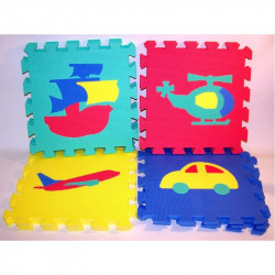 Szivacsszőnyeg járműves Játék 4M