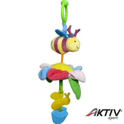 Csiptetős úti méhecskés bébijáték