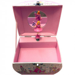 Zenélő ékszerdoboz, hercegnős