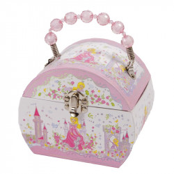 Zenélő ékszerdoboz, hercegnős Dobozok, ládák 4M