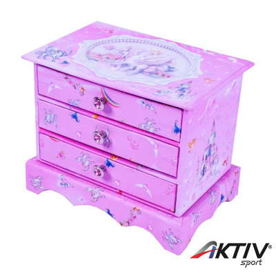 Fiókos tárolódoboz, pónis