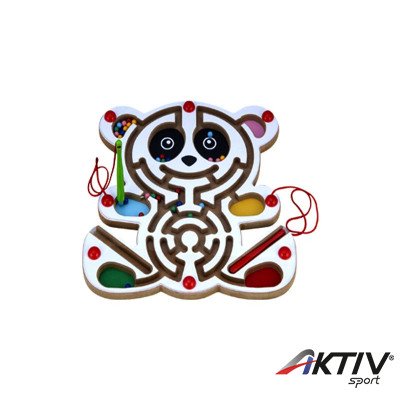 Fa labirintus 30x30x2,2 cm, maci