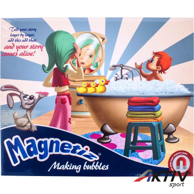 Mágneses képkirakó - habfürdő