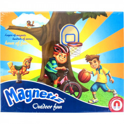 Mágneses képkirakó - játszótér Puzzle Magnetiz