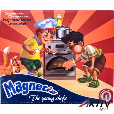 Mágneses képkirakó - kis szakácsok