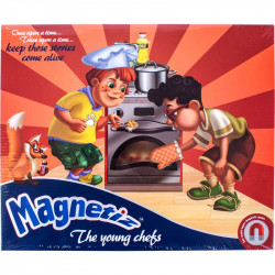 Mágneses képkirakó - kis szakácsok Puzzle Magnetiz