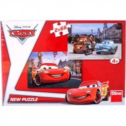 Puzzle 2x66 db - Verdák Puzzle Dino