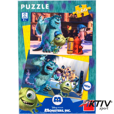 Puzzle 2x66 db - Szörny Egyetem