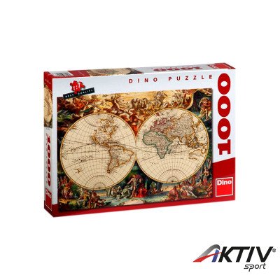Puzzle 1000 db - Történelmi térkép