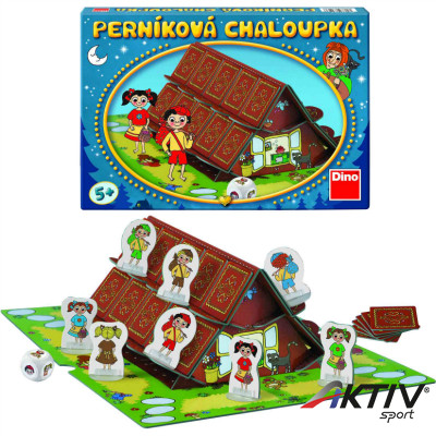 Társasjáték - Mézeskalács házikó