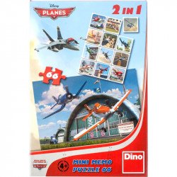 2in1 játékszett - Repcsik Memória játékok Dino