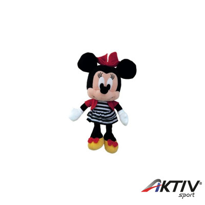 WD plüss - Minnie, 25 cm, csíkos