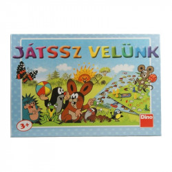 Társasjáték - Játssz velünk-Kisvakond Szórakoztató játékok Dino