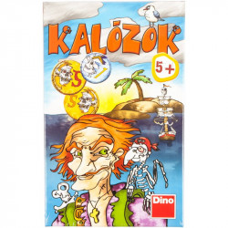 Társasjáték - Kalózok Szórakoztató játékok Dino