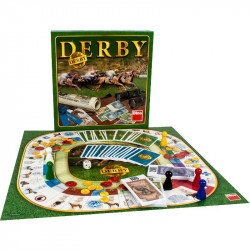 Társasjáték Derby - fogadás a lovakra Szórakoztató játékok Dino