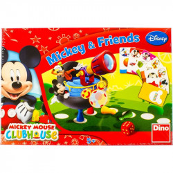 Társasjáték - Mickey és barátai Szórakoztató játékok Dino