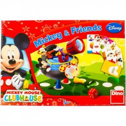 Társasjáték - Mickey és barátai Szórakoztató játékok Dino