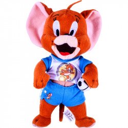 Plüss figura, 25 cm - Jerry focilabdával Plüss 20-40cm