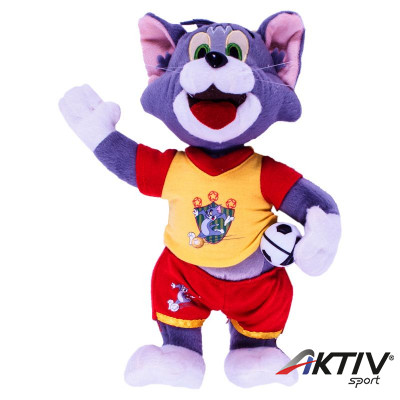 Plüss figura, 30 cm - Tom focilabdával