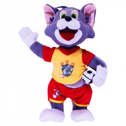 Plüss figura, 30 cm - Tom focilabdával