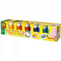 Textilfesték 6x50 ml Színező SES Creative